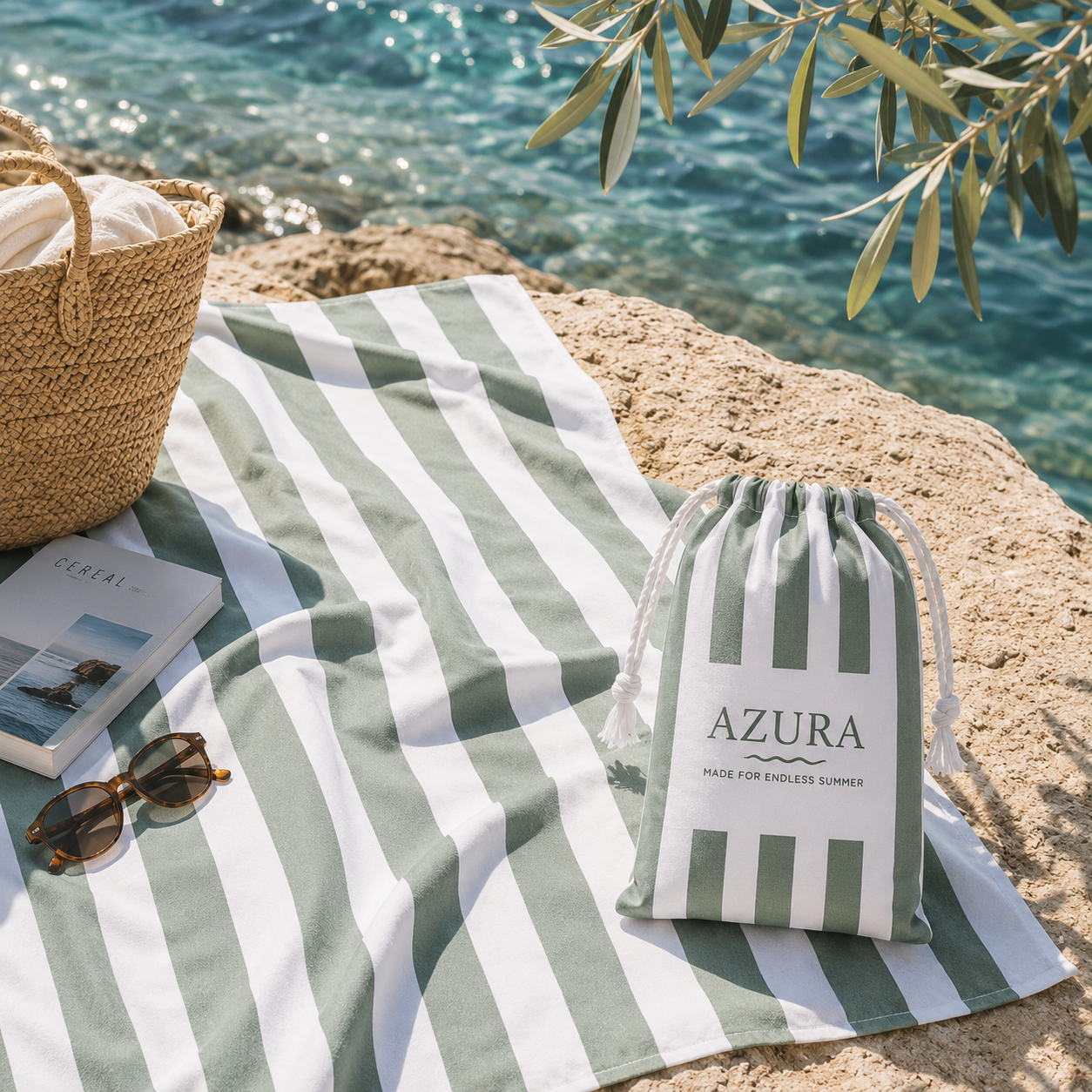 Quick-dry beach towel